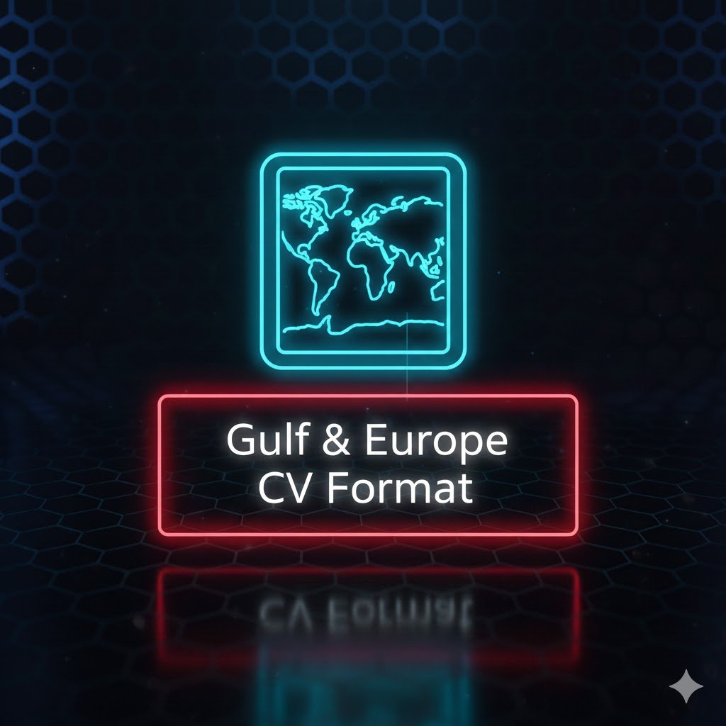 Gulf & Europe CV Format